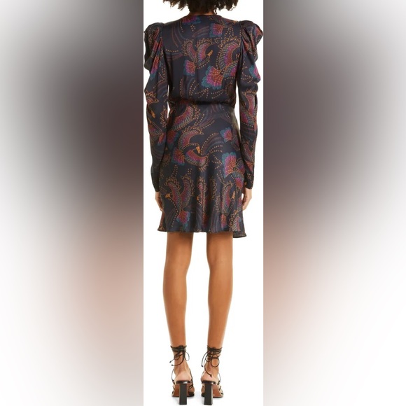 ✨SALE✨ FARM Rio Toucans Long Sleeve Wrap Dress ✨SALE✨ - Picture 9 of 17